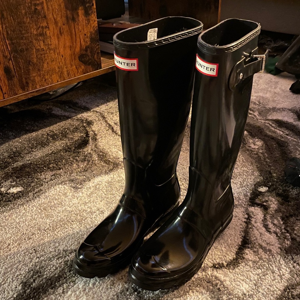 Hunter Original Tall Black Rain Boots